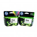 ตลับหมึก INK JET HP704 CD887A4 ดำ,สี