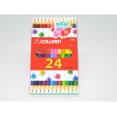 ดินสอสี คอลลีน 787 12 แท่ง/24 สี