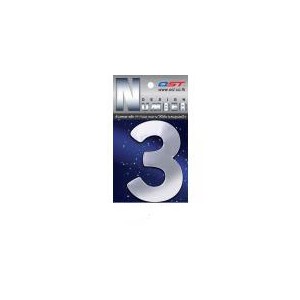 ตัวเลขพลาสติก พีพีโฟม ฟอล์ยเงินเงา TL323 (3)