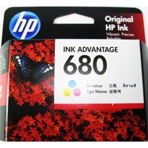 ตลับหมึก INK JET HP 680 สี