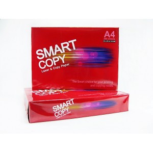 กระดาษถ่ายเอกสาร 80g A4 500แผ่น Smart copy