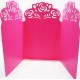 พลาสติกลูกฟูก ฉลุลาย 65x122ซม.3พับ