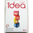 กระดาษถ่ายเอกสาร 80G A4 500 แผ่น IDEA WORK