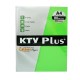 กระดาษปอนด์สี KTV PLUS 80g A4 500ผ./รีม สีเขียว